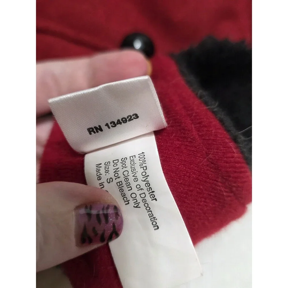 Smoochie Pooch Red\Black Dog Coat Size Small